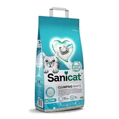 SANICAT - Arena Clumping White 10 LT 8,5 KG