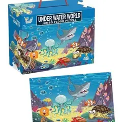 SOFT PLAY - Puzzle Jumbo Niño 48 Piezas - Bajo El Mar