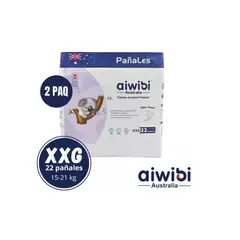 GENERICO - Pañales Aiwibi Ultra Suave XXG (X2) 44 Und