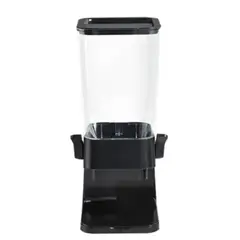 OEM - Dispensador De Cereal Granos Dulces 55 Litros Negro