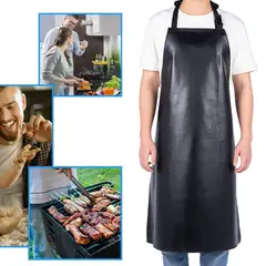 EDWINAYY - Delantales Restaurant Trabajo Anti-manchas Y Anti-grasa Pvc