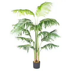 ARBUSTO REAL - Planta Artificial Palmera Premium 150 cm. / 12 Hojas