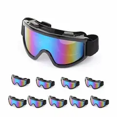 GENERICO - Antiparra Nieve Frc - Moto - Snow - 100 Uv Lente gris