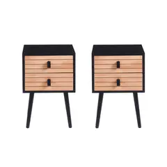 KLIK - Pack de 2 Veladores Amber Black