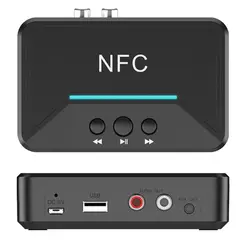 GENERICO - Receptor Audio Bluetooth NFC Aux 3.5 mm RCA Pendrive