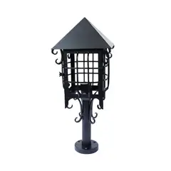 BOSCO - FAROL COLONIAL PILASTRA - Negro