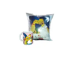 GENERICO - Cojin Almohada Homero y Marge
