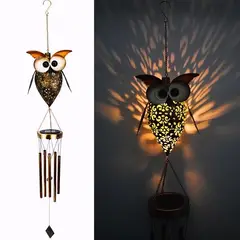 GENERICO - Campanas de Viento Solar Búho