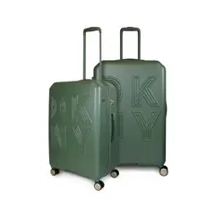 DKNY - Pack 2 Maletas Donna Karan Lucerna M 20kg + L 23kg verde