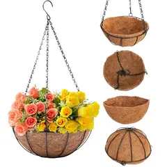 GENERICO - Macetero Colgante De Fibra De Coco Maceta De Plantas Grande