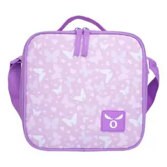 MOOSE - Bolso Lonchera Térmica Kids Diseños Colación Escolar Color Rosa Butterfly