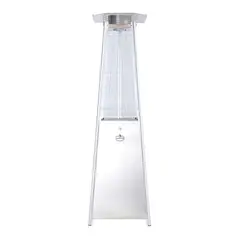 KLYMA - Estufa a Gas Exterior Terraza OBELISK LW Inox 1,8 metros
