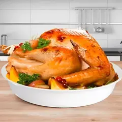 MARINEX - Asadera De Vidrio Templado Fuente Para Horno 2L