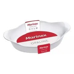 MARINEX - Asadera De Vidrio Templado Fuente Para Horno 600ml