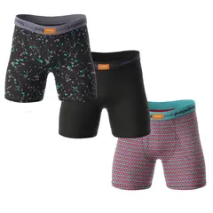 STANDARD - Boxer Hombre Algodon Calzoncillos Pack de 3