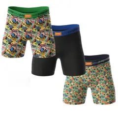 STANDARD - Boxer Hombre Algodon Calzoncillos Pack de 3