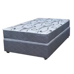 SPOMO - Box Americano T3500 1,5 plazas Grafito, Base Normal