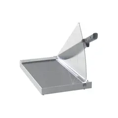 LEITZ - Guillotina 1710G Precision Home Office A3 Corte Recto, Ondulado y Prepicado con Longitud de Corte 42 x 31 cm para 10 Hojas -