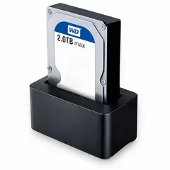 ULINK - Lector de Discos SATA USB 3.0 High Speed Dock Station DCK300