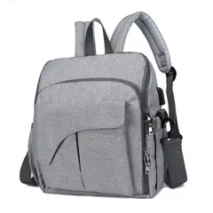 GENERICO - MOCHILA PAÑALERA BEBE MULTIFUNCIONAL