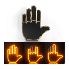 GENERICO - Luz trasera para Autos con Control dedo divertido