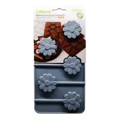 OEM - Set 2 Molde De Silicona Girasol 5 Cavidades