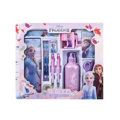 GENERICO - Set Escolar De Frozen Con 13 Piezas Niñas Utiles Escolares