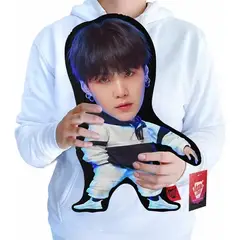 VUDU LOVE - Cojín Peluche Suga Bts K-pop Chiquito 40x30cm Vudú Love