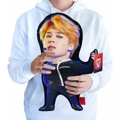 VUDU LOVE - Cojín Peluche Jimin Bts K-pop Chiquito 40x30cm Vudú Love