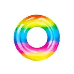 GENERICO - Flotador Inflable Multicolor 80cm Piscina Niños