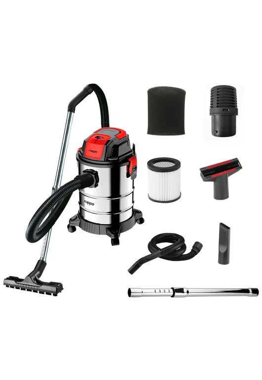 Aspiradora Industrial Polvo y Agua 20L 1300w