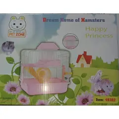 GENERICO - Jaula Para Hamster 2 Pisos Transportadora