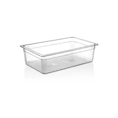 IMAHE - CONTENEDOR POLICARBONATO TRANSPARENTE GN 1/1x15 cms