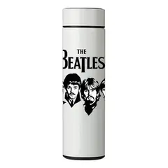 GENERICO - TERMO DIGITAL CON TERMÓMETRO - THE BEATLES - 450 ML