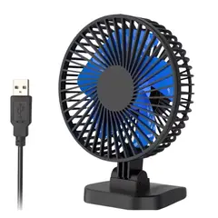 GENERICO - Mini Ventilador de Escritorio USB , Alta potencia,Silencioso