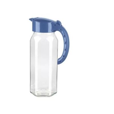 Generico Jarra De Agua Jugos Bebidas Con Tapa, Vidrio 1.5 L.