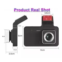 GENERICO - Camara de auto full hd 1080