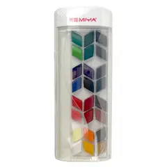 MIYA - Himi-miya Set Rombo De Acuarela 24 Colores+pincel+lapiz Gr