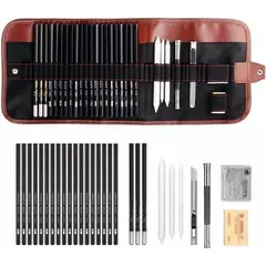 GENERICO - Set 29 Piezas Lápices De Dibujo Y Boceto Profesional