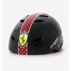 FERRARI - CASCO CON AJUSTE - NEGRO LARGE