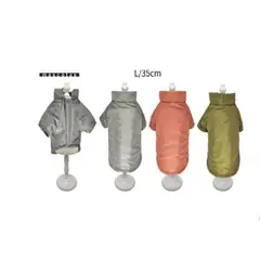 GENERICO - Ropa Para Perros Color Verde Talla L 35cm