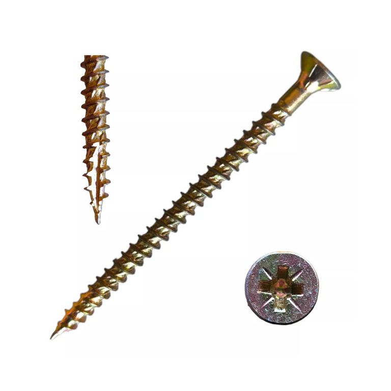 Tornillo Turbo Screw #14(6) X 80/60 X 100 Und