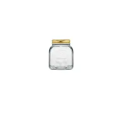 PASABAHCE - Set De 6 Frascos Conserveros Con Tapa De Metal 500 Ml