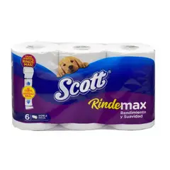 SCOTT - Papel Higiénico Rindemax 1 Paq 21 M