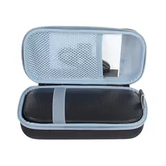 GENERICO - Estuche Rígido Premiun Para Parlante Bosé Soundlink Flex Negro Celeste