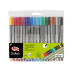 ADIX - Lapices Fineliner 20 Colores