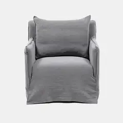 MILK - SILLON 1C MANGO GRIS