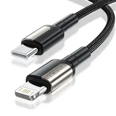 KUULAA - Cable Carga Rápida 30w / 2 metros Para iPhone 11 12 13 14/ Trenzado
