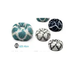 GENERICO - Cama Puff Para Mascotas Color Gris 40cm