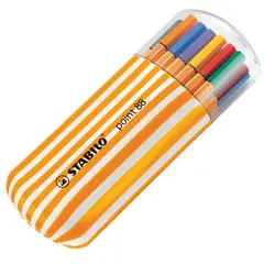 STABILO - Estuche De 20 Lápices Point 88 Tiralíneas